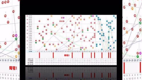 探索大乐透3015期超长版走势图，连线背后的数字奥秘