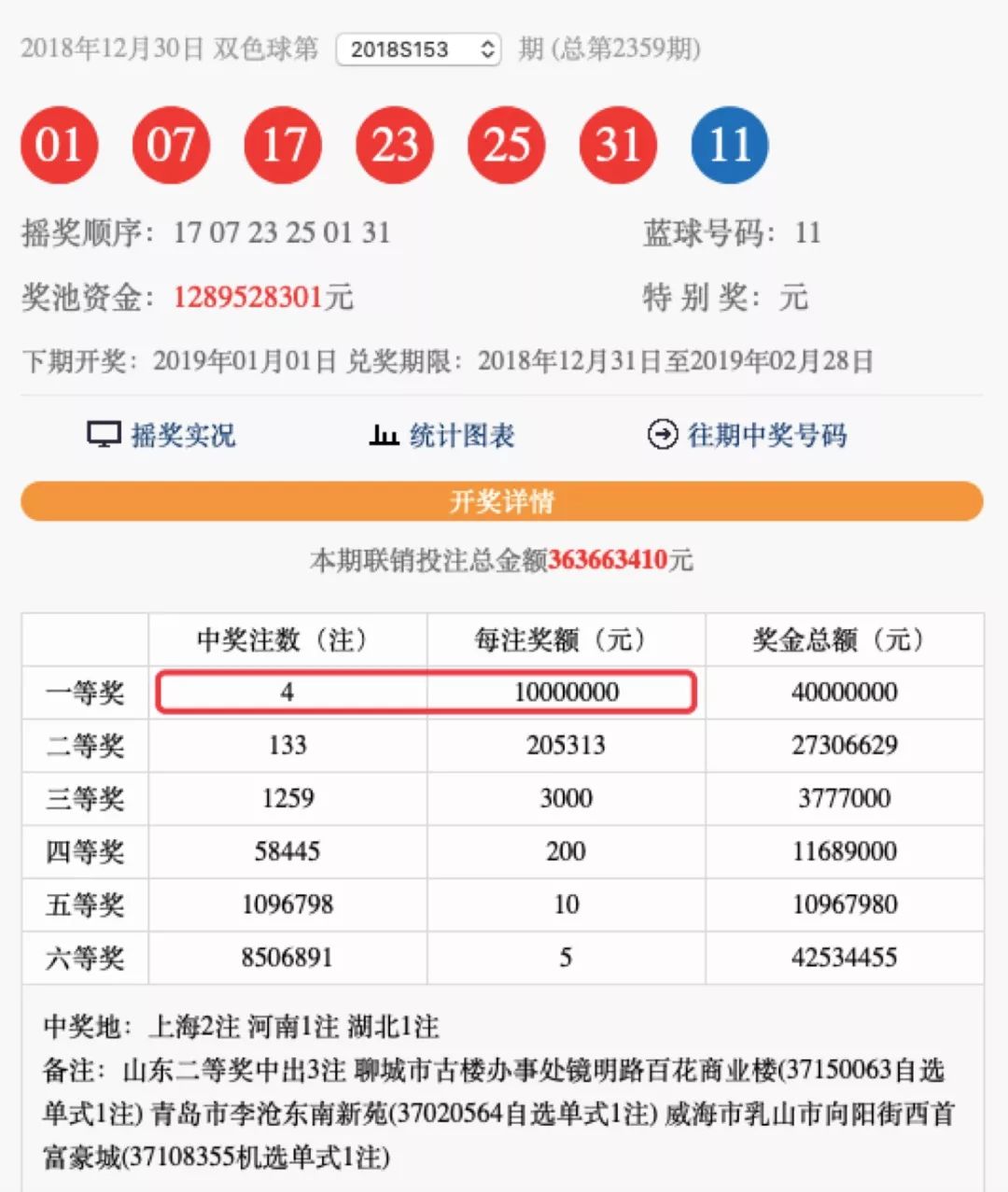 2018年双色球开奖回顾，揭秘4的魅力与幸运时刻